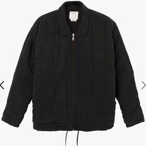 RVCA Carton Quilted Jacket - XS - Black